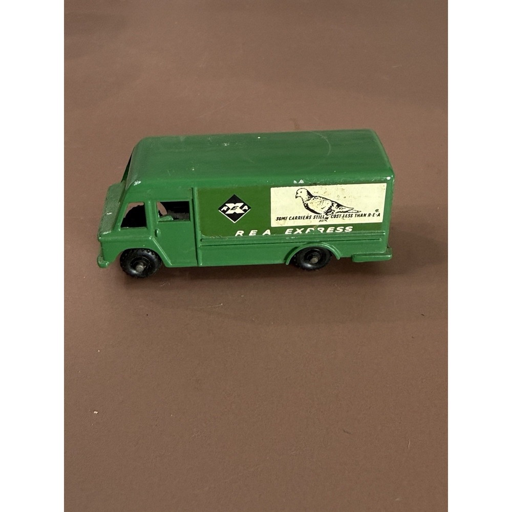 Vintage 1960's Budgie Models 57 Matchbox Diecast REA Express Parcel Delivery Van